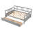 Full Size Daybed, Day Bed With Two Drawers-394227166