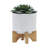 5" Chevron Planter W/ Stand-1726702627
