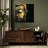 " Buddha Face " Color Photography Print