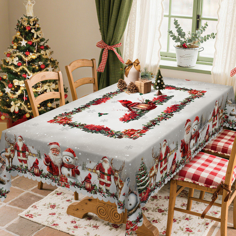 Nappe Christmas, L 70,8 po x l 55,12 po