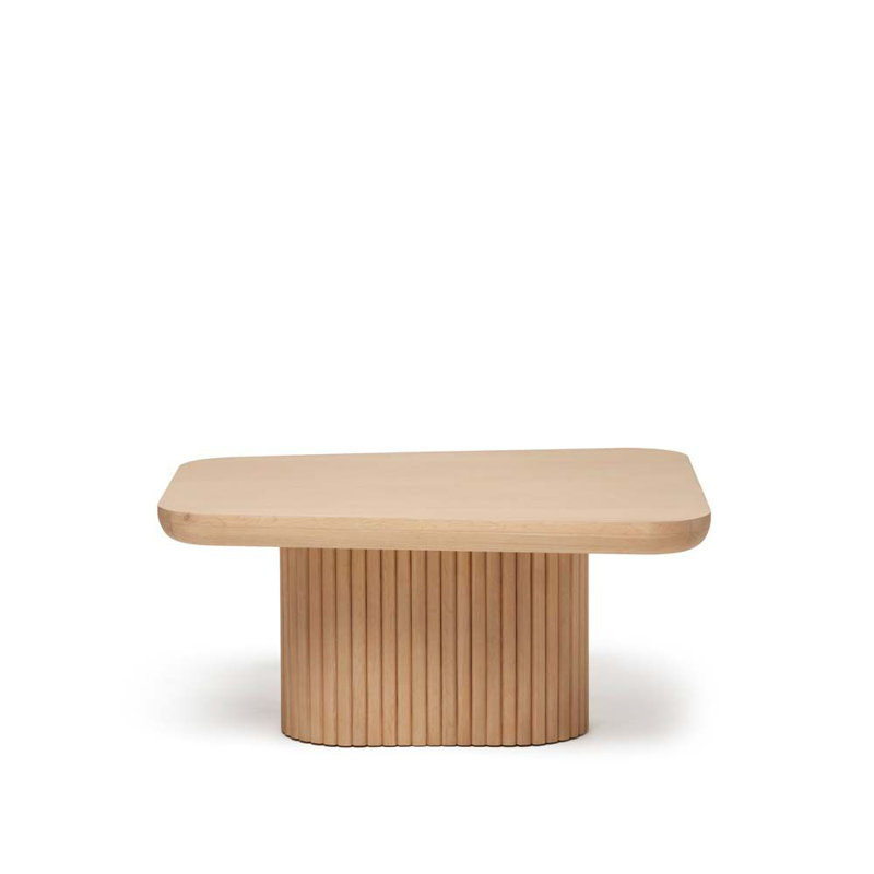Carrabelle Solid Wood Cocktail Table, Saddle, 16" H x 29" L x 19" W