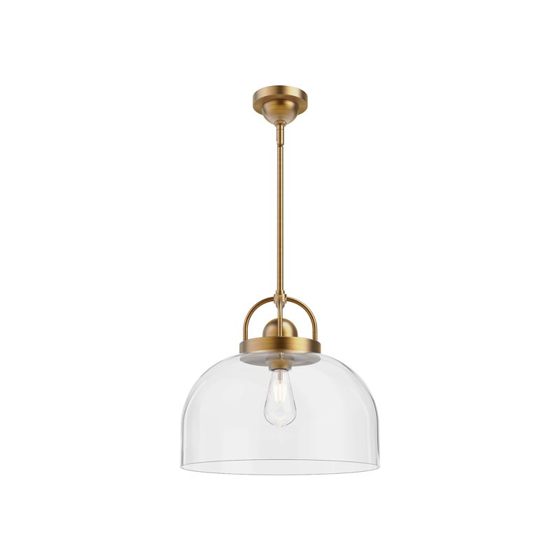 Alwaleed 1 - Light Single Pendant, Aged Gold