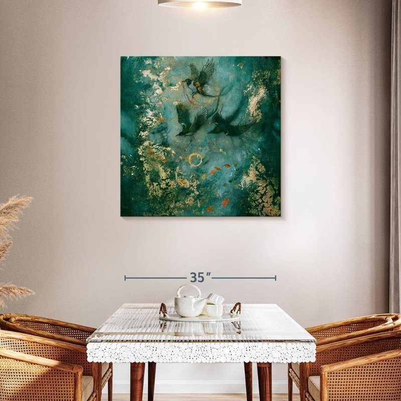Brampt Three Fates, 36" H x 36" W