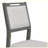6-Piece Retro Dining Set, 1 Rectangular Table with 4 Upholstered Chairs and 1 Bench-81858188