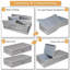 Ebern Designs Fabric Underbed Storage