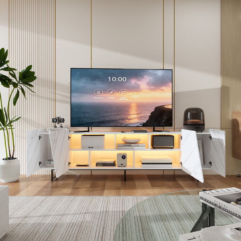 Unfinished TV Stand for TVs up to 88"