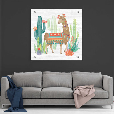 " Lovely Llamas III " by Mary Urban