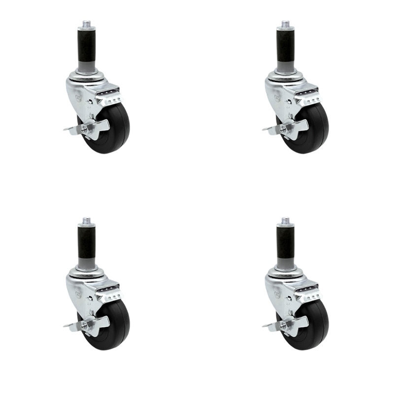 Hard Rubber Caster