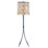 Shell Drum Shade Floor Lamp