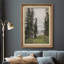 «Forest the Lake» par Isaac Levitan - Peinture sur toile à cadre unique-86450635