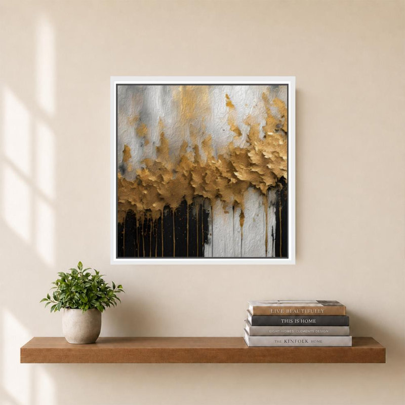 2 Corinthiens 4: 6, lumière de la connaissance par Mark Lawrence - impression sur toile, H 30 po x l 30 po, Blanc