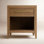 Adley 1-Drawer Oak Nightstand