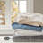 Cable Knit Heated Throw Blanket-45040760-45040762