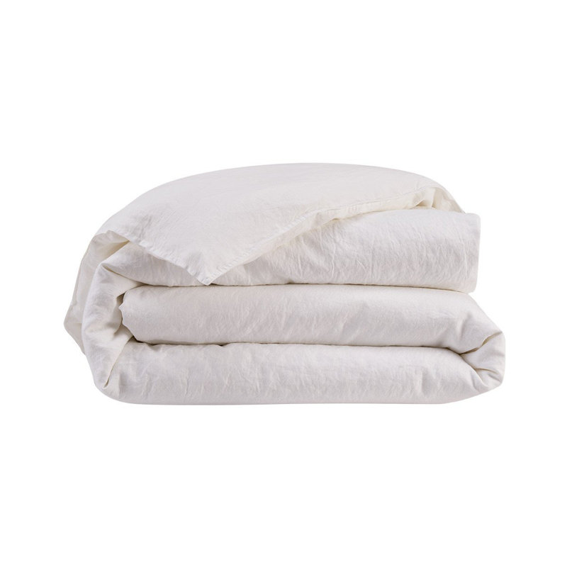 Originel Linen Duvet Cover, White, King Duvet Cover