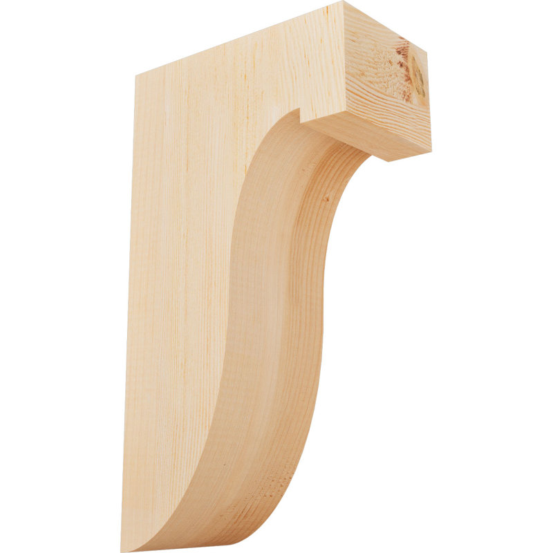 Del Monte Corbel, H 18 po x l 5,5 po x P 10 po, Sapin de Douglas, Lisse
