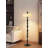 Mid-Century Style Iron & Fabric Floor Lamp