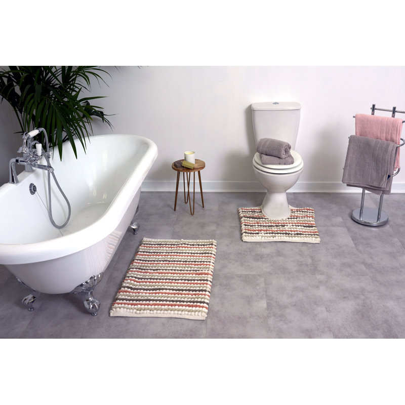 Wojcik Non-Slip Bath Rug