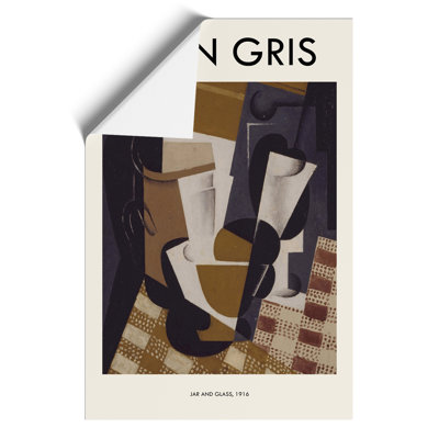 Jug and Glass by Juan Gris - 1 Piece Painting