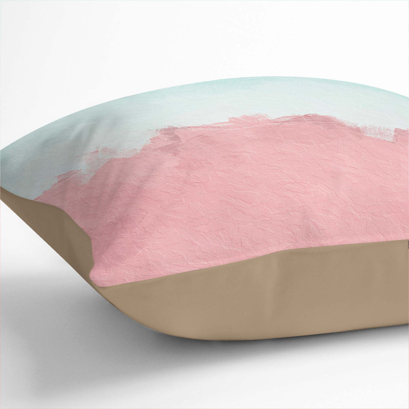 Square Cushion, 40cm H x 40cm W x 15cm D, Stone