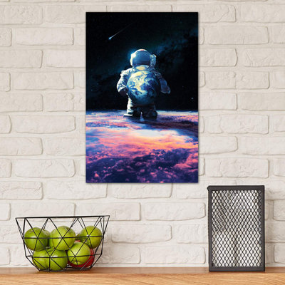 Drop Off - Wrapped Canvas Print