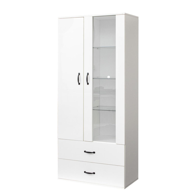 Ashonda 182cm H x 59.5cm W Standard Bookcase