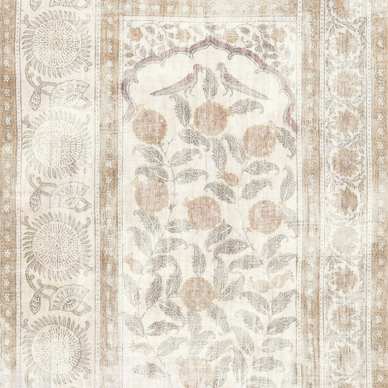 Textile animal I, H 36 po x l 36 po, No, Wrapped Canvas