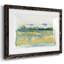 «Flowing Landscape I», reproduction encadrée rustique avec tableau mat-1983211886-1983211885