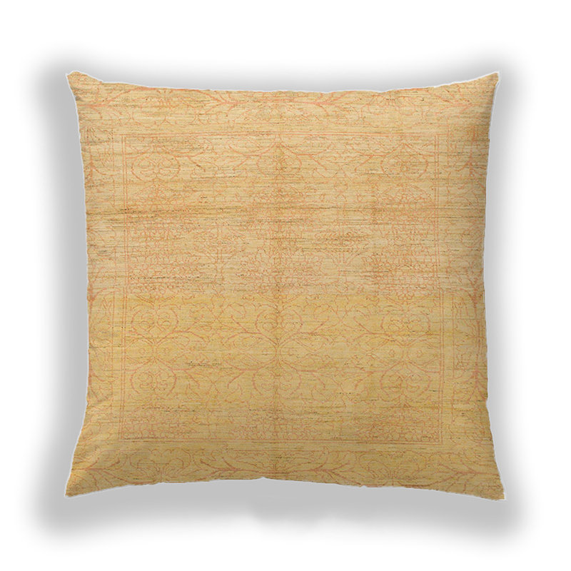Abstract Throw Pillow, Microsuede