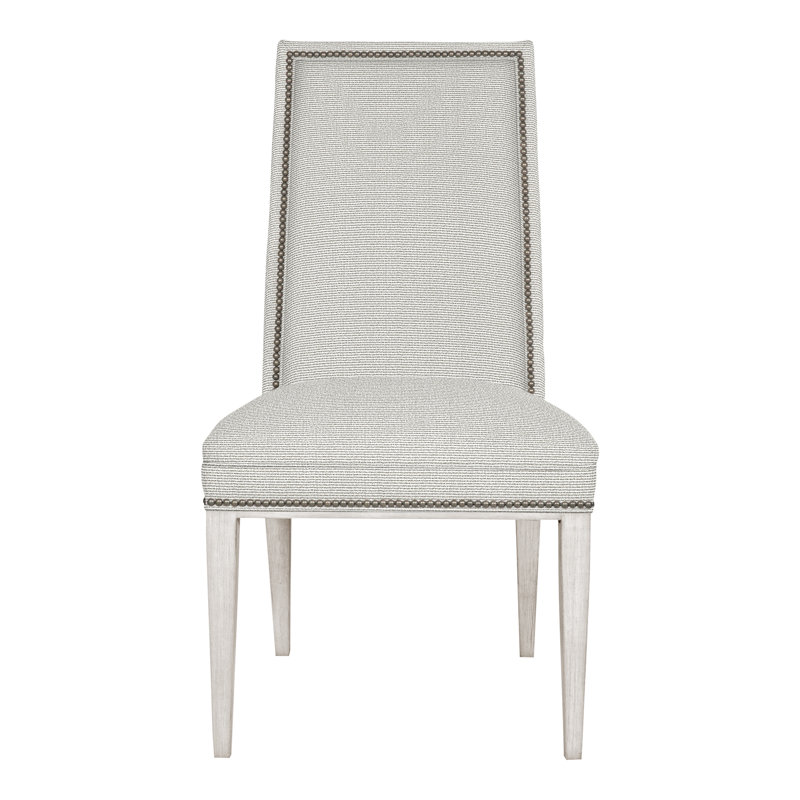 Hanover By Michael Weiss Upholstered Dining Chair, Casa Blanca, Callaloo Cotton, Yes