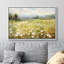 «Vibrant Wildflower White Daisy Flowers Meadow», impression sur toile-119460583-92187157-92187154