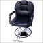 Fauteuil de coiffeur hydraulique robuste avec fonction d'inclinaison et siège plus large pour un confort maximal dans les salons de coiffure et les salons de coiffure