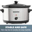 Daewoo Stainless Steel Slow Cooker-101950649