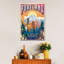 Portland Roses City sur impression sur toile-370267584