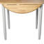 Deerfiled Extendable Round Solid Wood Dining Table