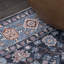Tapis noir / bleu Sarok All-Over Persan-1523423023