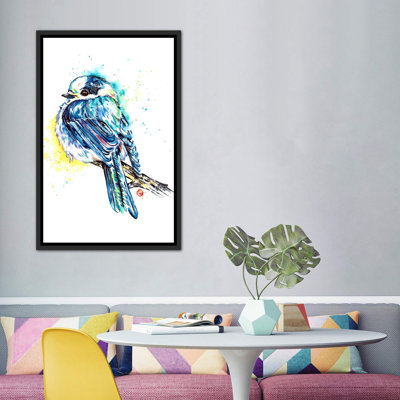 «Canada Jay» par Lisa Whitehouse - impression d'art graphique