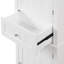 Grande armoire de rangement pour salle de bain, armoire de rangement autoportante avec tiroir et tablette réglable, panneau de fibres à densité moyenne avec finition peinte-522662281-522662286