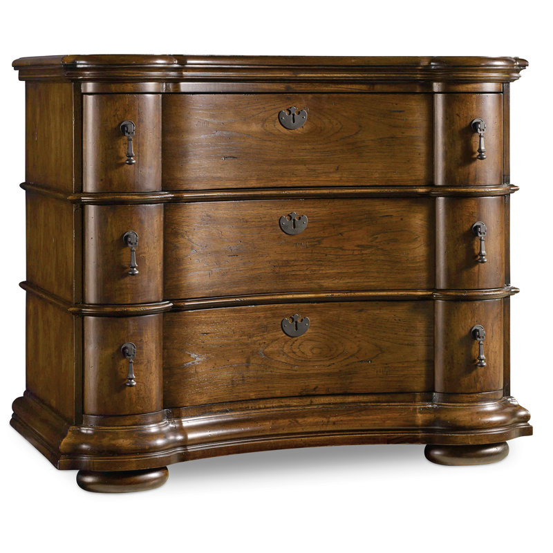 Archivist 38'' W Solid Wood Nightstand