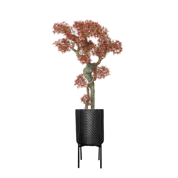 61" Artificial Maple Tree in Planter
