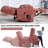 Electric Power Lift Chenille Recliner With Heat And Massage-1325424629