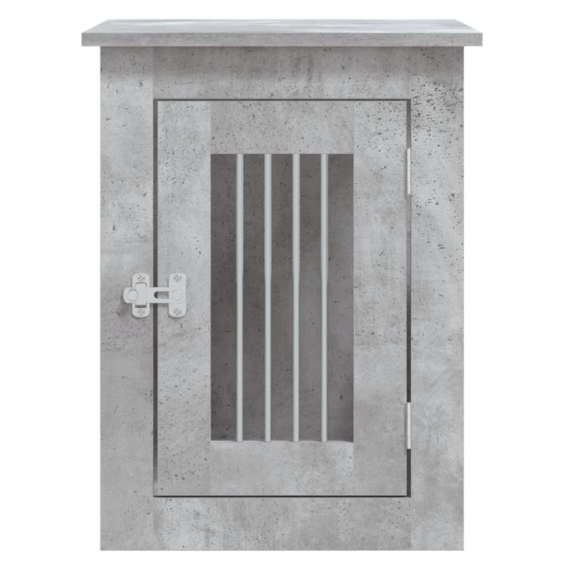 Pet Crate, 59cm H x 45cm W x 62cm D, Concrete Grey