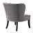 Alfredia Faux Leather Armless Accent Chair-462983337