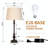 Hudson Classic 3 Pc Lamp Set-2 Table&1 Floor In Bronze Base With Xx Shades