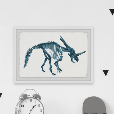 Roldao 'Dino Skeleton' Framed Print