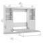 Lit plateforme escamotable avec rangement Arlex-659935046-659935042