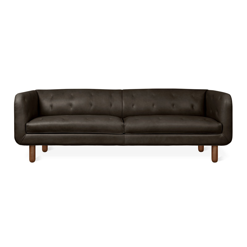 Beaconsfield Sofa, Saddle Black Leather