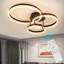 3-Light Semi Flush Mount