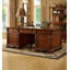 Bureau d'ordinateur en bois massif de style américain-870933558-870933561