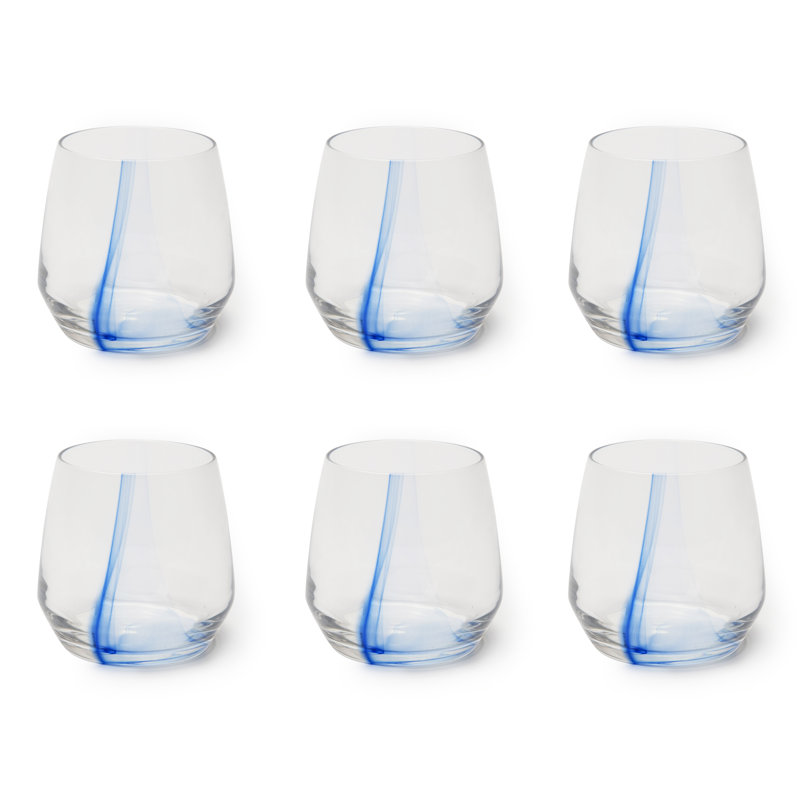 Santorini 370ml Drinking Glass Set