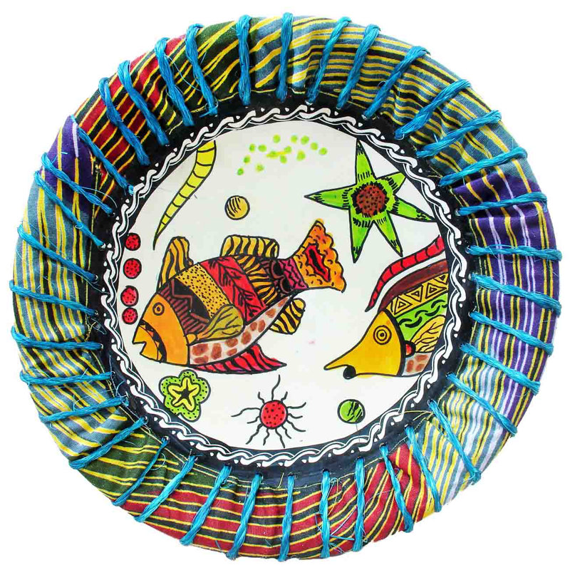 Assiette décorative kisii saponite Callista